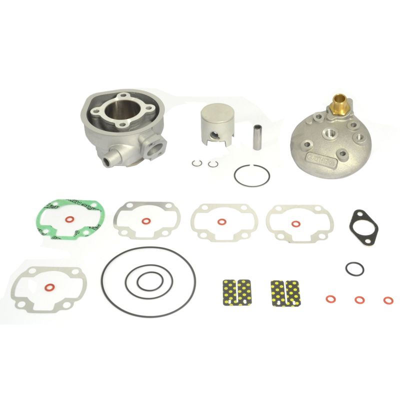 Athena 98-00 Aprilia 51 LC 50 47.6mm Bore 70cc 12mm Pin Flat Piston Big Bore Cylinder Kit w/Head 081100/1 081100/1 Photo - Primary