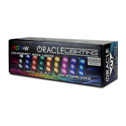 ORACLE Lighting Oracle Underbody RGB+W Wheel Well Rock Light Kit - 8 PCS - ColorSHIFT 5895-339-8 5895-339-8 Photo - in package