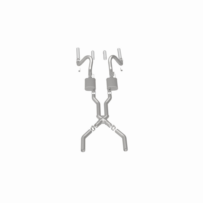 MagnaFlow Ford Mustang Street Series Crossmember-Back Performance Exhaust System 15819 360 Degree Image Set