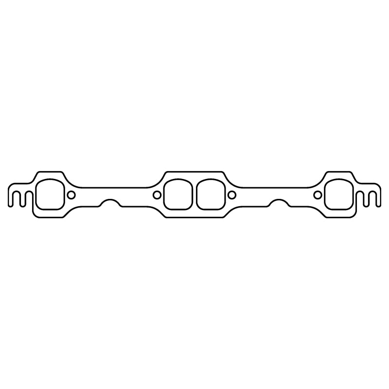 Cometic Gasket Cometic GM LT1/LT4 Gen2 Small Block V8 .043in Copper Exhaust Mani Gskt Set-1.600in x 1.500in D-Ports C15347C C15347C Photo - Primary