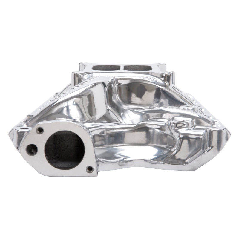 Edelbrock Perf RPM 351-W Polished Manifold 71811 Photo - Unmounted