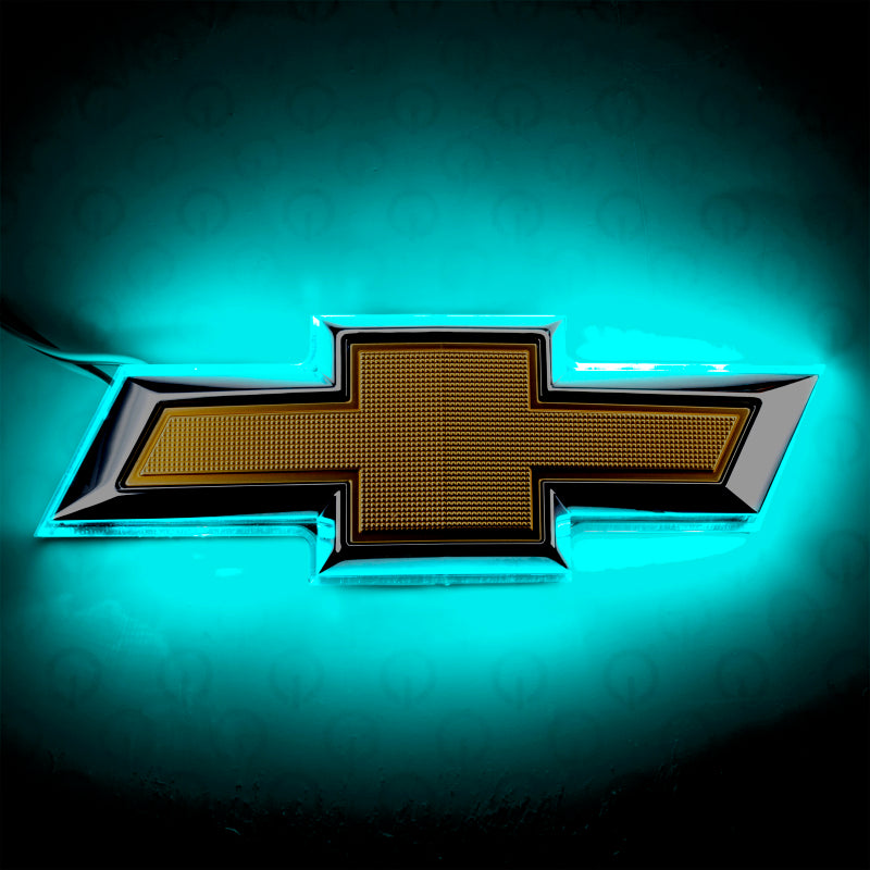 ORACLE Lighting Oracle 14-15 Chevrolet Camaro Illuminated Bowtie - Dual Intensity - Aqua 3157-010 3157-010 Photo - Primary