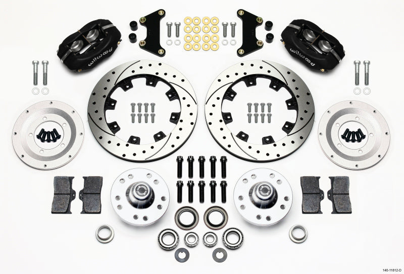 Wilwood FDL Front Kit, 12.19", Drilled, 49-54 Chevy / 53-62 Corvette 140-11812-D Photo - Primary
