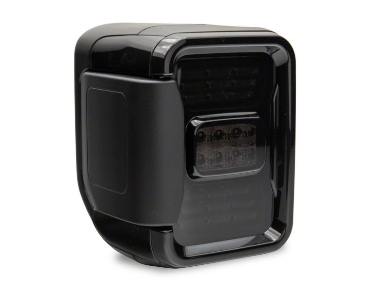 Raxiom 20-23 Jeep Gladiator JT w/ Factory Halogen LED Tail Lights- Blk Housing (Smoked Lens) JG10490 JG10490 Photo - Close Up