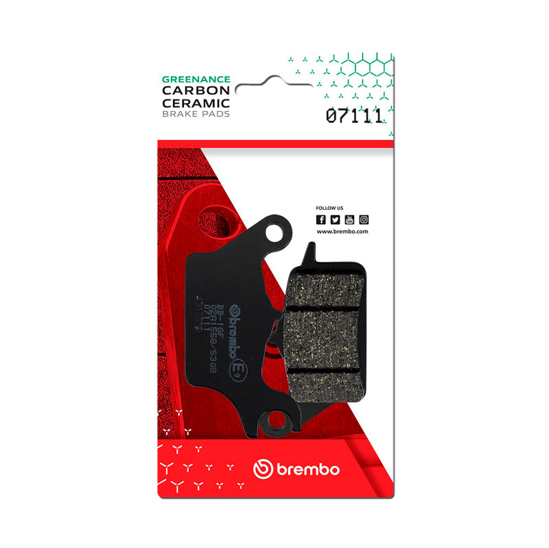 Brembo OE Suzuki Address/Yamaha Tricity Carbon Ceramic Brake Pad - Front 07111 07111 User 1