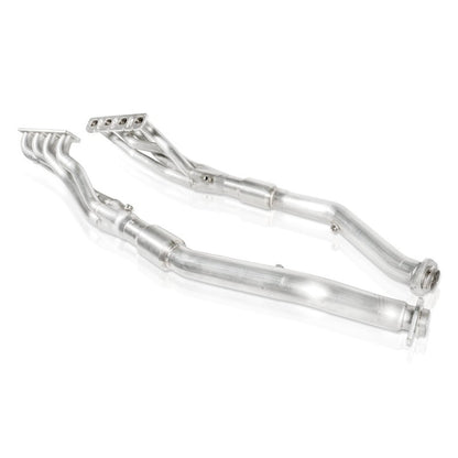 Stainless Works 2018 Jeep TrackHawk 6.2L Headers 1-7/8in Primaries High-Flow Cats 3in Leads JEEP1862HCAT JEEP1862HCAT Photo - Unmounted
