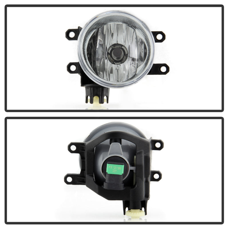 Spyder 19-21 Toyota RAV4 OEM Style Fog Light w/ OEM Switch - Clear FL-TRAV419-C 5087126 5087126 User 1