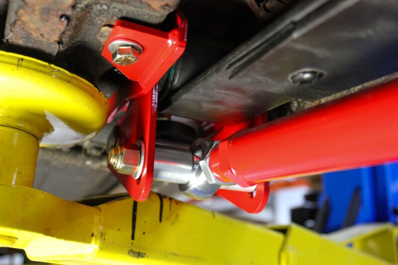UMI Performance 70-81 GM F-Body Leaf Spring Traction Bars with Mounts 262824-B 262824-B User 4