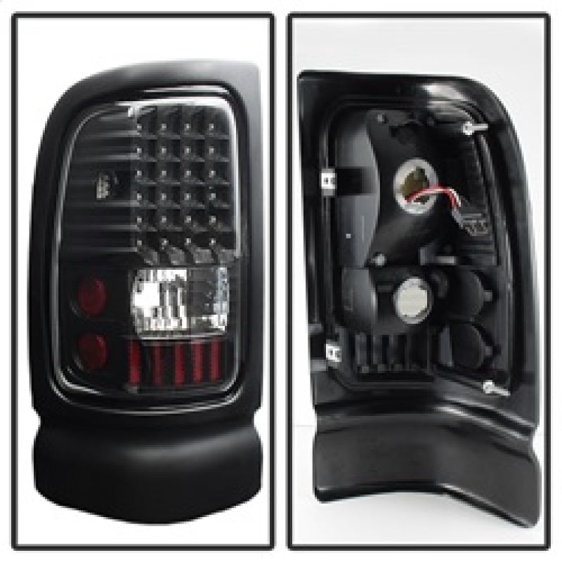 SPYDER Xtune Dodge Ram 1500 94-01 / Ram 2500/3500 94-02 LED Tail Lights Black ALT-ON-DRAM94-LED-BK 5012777 5012777 Photo - Unmounted