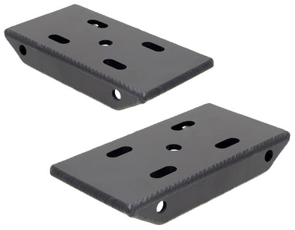 RockJock HD Leaf Spring Plates For Use w/ 2in Springs Jeep CJ Front Pair CE-9031 CE-9031 Photo - Primary