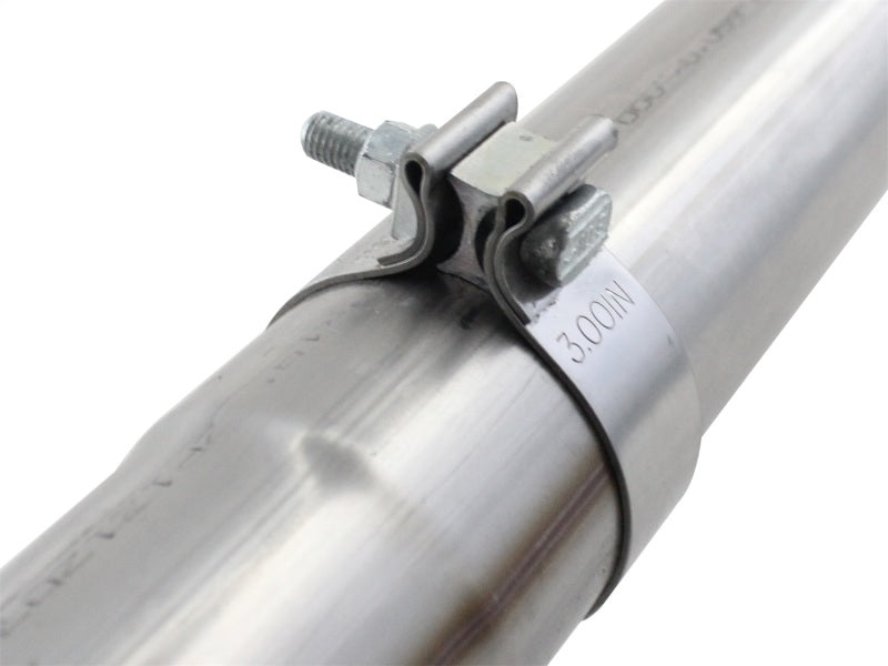 aFe Cat-Back Stainless Steel Exhaust System - Ford F-150 11-14 49-43038-B Photo - Unmounted