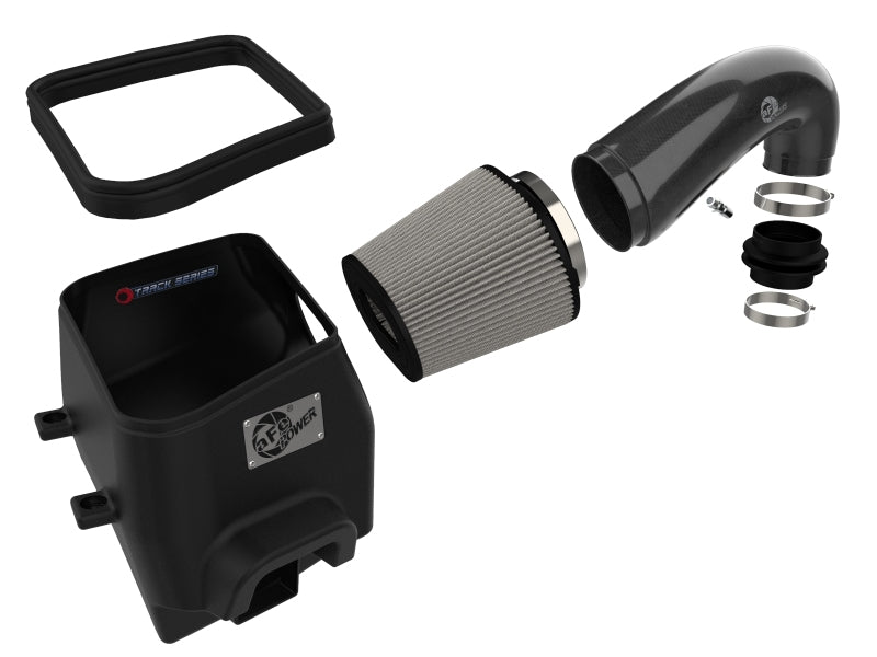 aFe 19-20 Dodge RAM 1500 5.7L Track Series Carbon Fiber Cold Air Intake System w/Pro DRY S Filter 57-10011D 57-10011D Photo - Unmounted