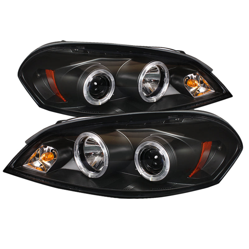 Spyder Chevy Impala 06-13 Projector Headlights LED Halo LED Blk PRO-YD-CHIP06-HL-BK 5031716 5031716 Photo - Primary