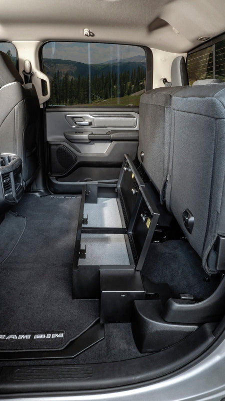 Tuffy Products Tuffy Underseat Lockbox W/ Key Lock For Ram Trucks Crew Cab 353-01 353-01 Photo - Mounted