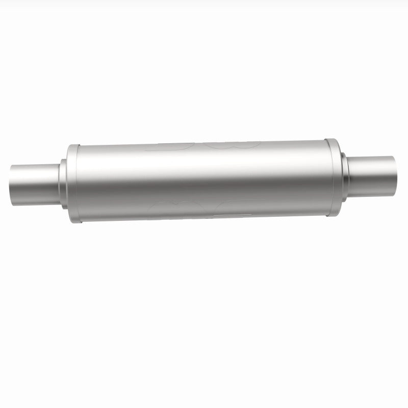MagnaFlow 4" Round Center/Center Straight Through Performance Muffler 10414 360 Degree Image Set