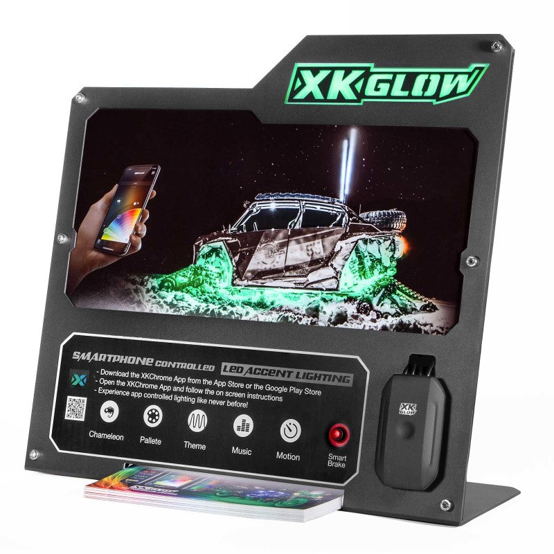 XKGLOW XK Glow 2nd Gen Metal Countertop Display (UTV) XK-DIS2-UTV XK-DIS2-UTV User 1