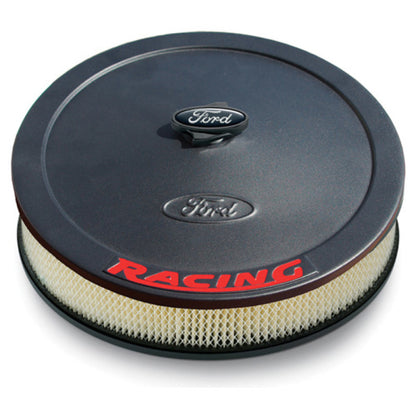 Ford Racing Air Cleaner Kit - Black Crinkle Finish w/ Red Emblem 302-352 302-352 User 1