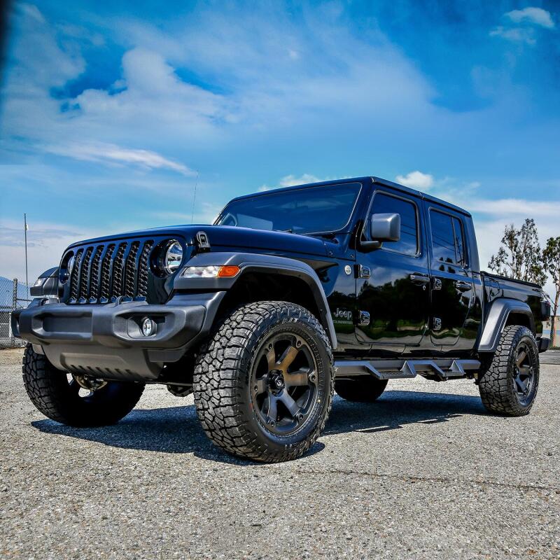 Westin 2020 Jeep Gladiator HDX Drop Nerf Step Bars - Textured Black 56-14165 56-14165 Photo - Mounted