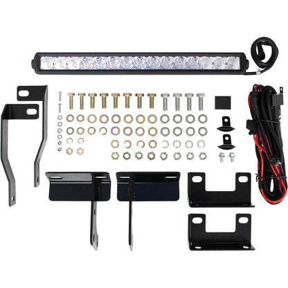 Westin 2009-2018 Dodge/Ram 1500 (Excl. Rebel model) Ultimate LED Bull Bar - Textured Black 32-1965L 32-1965L Photo - Unmounted