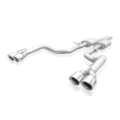 Stainless Works 15-19 Dodge Challenger 6.2L/6.4L Hemi 3in Legend Catback X-Pipe w/4in Quad Tips CHAL16CBL4 CHAL16CBL4 Photo - Primary