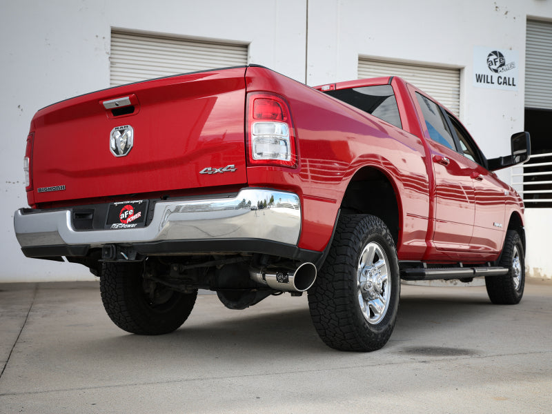 aFe POWER 49-42056-P MACH Force-Xp 4" 409 Stainless Steel Cat-Back Exhaust 49-42056-P Photo - Mounted