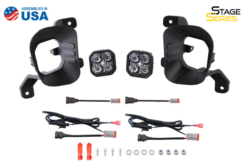 Diode Dynamics SS3 Ram Vertical LED Fog Light Kit Sport - White SAE Driving DD6671 DD6671 User 9