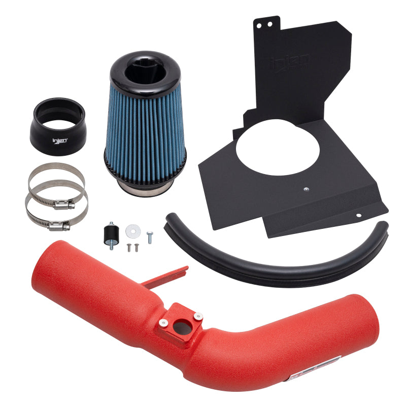Injen 18-21 Subaru WRX STI H4-2.5L Turbo SP Aluminum Series Cold Air Intake - Wrinkle Red SP1208WR SP1208WR Photo - out of package