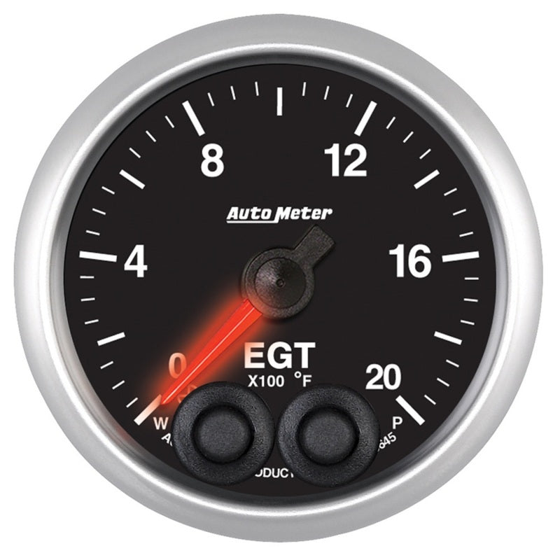 Autometer Gauge, Pyro. (Egt), 2 1/16", 2000 Deg F, Stepper Motor W/peak & Warn 5645 Photo - Primary