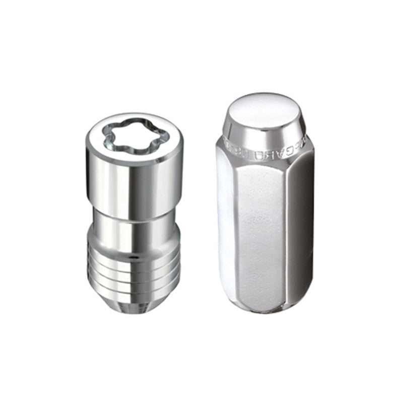 McGard 8 Lug Hex Install Kit w/Locks (Cone Seat Nut) M14X1.5 / 22mm Hex / 1.635in. Length - Chrome 84825 84825 Photo - Primary