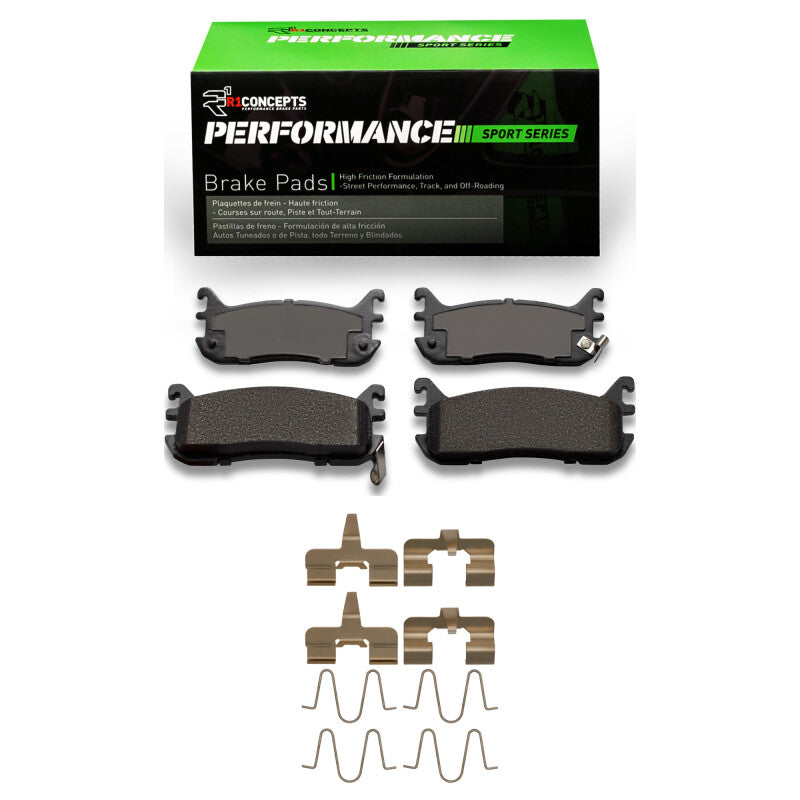 R1 Concepts RNC Performance Sport Brake Pads Brakes, Rotors & Pads Brake Pads - Performance main image