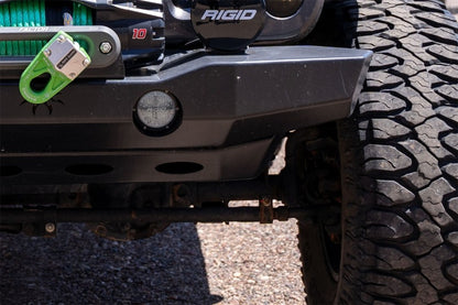 Rigid Industries 360-Series 4in LED Off-Road Diffused Beam - RGBW Backlight (Pair) 36400 36400 Photo - Mounted