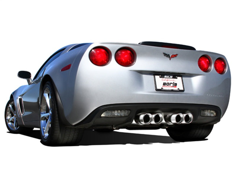 Borla 09-11 Chevrolet Corvette 6.2L V8 Aggressive ATAK Catback Exhaust 140414 140414 Photo - Close Up