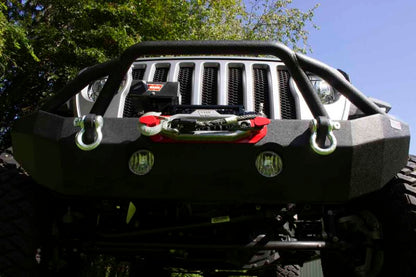 Fishbone Offroad 2018+ Jeep Wrangler JL Mid-Width Winch Front Bumper FB22088 FB22088 Photo - lifestyle view