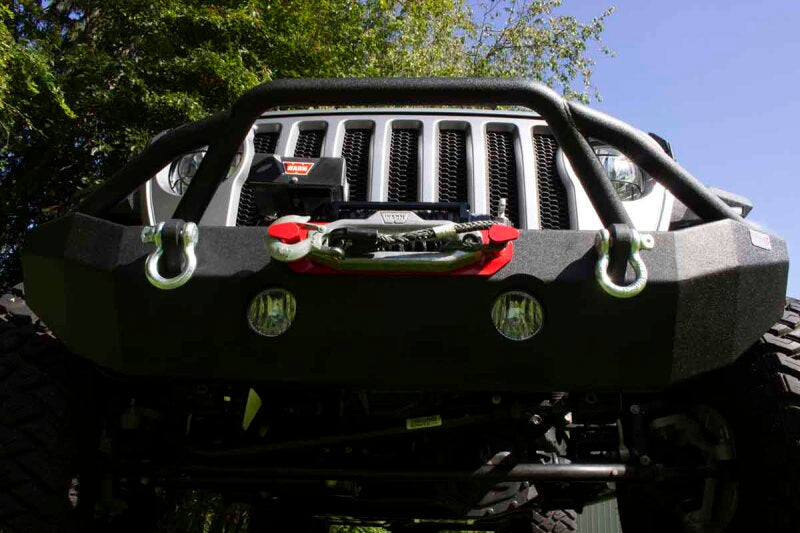Fishbone Offroad 2018+ Jeep Wrangler JL Mid-Width Winch Front Bumper FB22088 FB22088 Photo - lifestyle view
