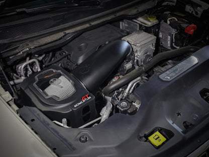 aFe POWER Momentum GT Pro Dry S Intake System 22-23 Jeep Wagoneer (WS) V8-5.7L 50-70106D 50-70106D Photo - Mounted
