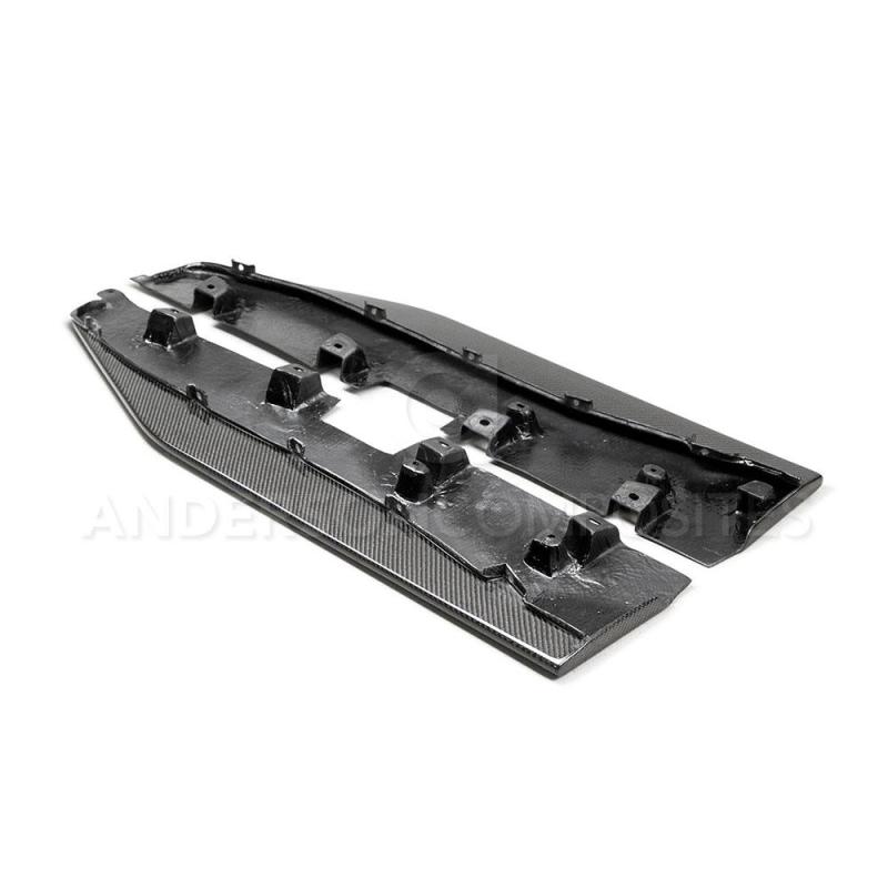 Anderson Composites 2020 Ford Mustang/Shelby GT500 Carbon Fiber Side Splitters AC-SX20FDMU500 AC-SX20FDMU500 User 2