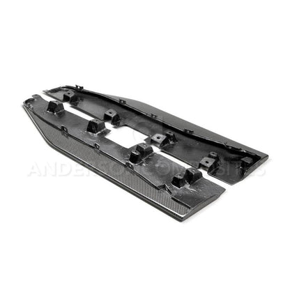 Anderson Composites 2020 Ford Mustang/Shelby GT500 Carbon Fiber Side Splitters AC-SX20FDMU500 AC-SX20FDMU500 User 2