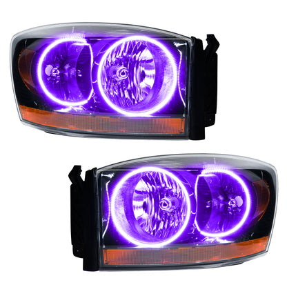 ORACLE Lighting Oracle 06 Dodge Ram SMD HL - Black - ColorSHIFT w/ BC1 Controller 7033-335 7033-335 User 7