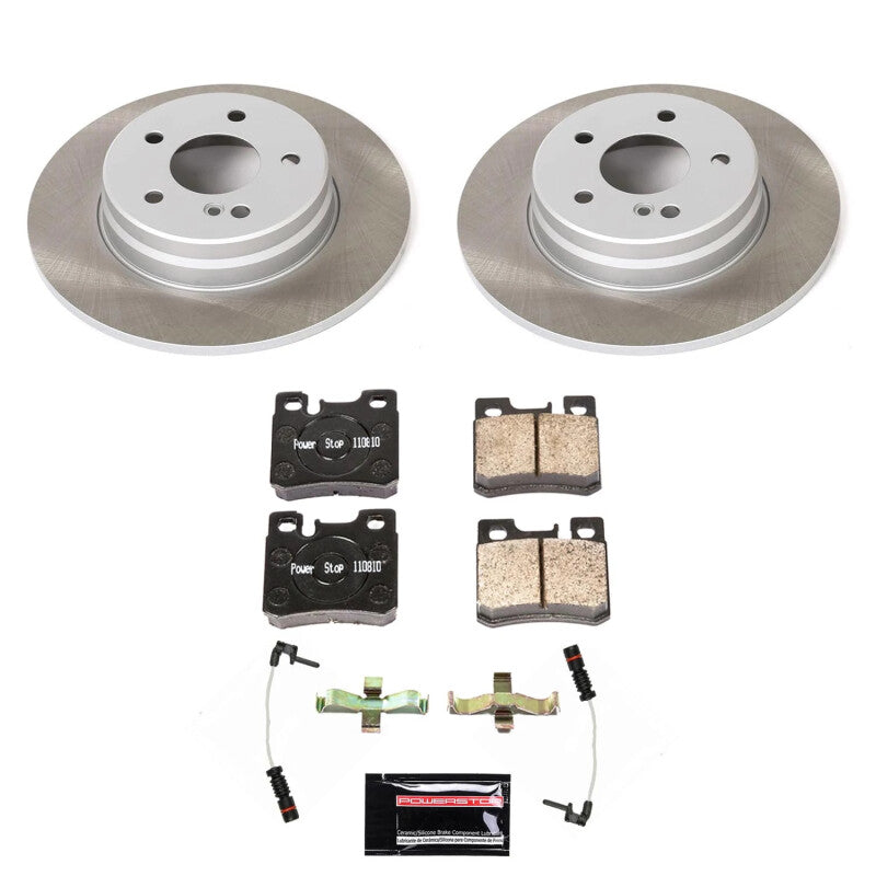 PowerStop Power Stop 96-97 Mercedes-Benz C36 AMG Rear Semi-Coated Rotor Kit SC6340 SC6340 Photo - Primary