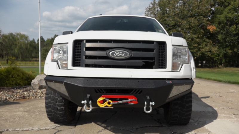 Fishbone Offroad 09-14 Ford F150 Front Bumper - Black FB22347 FB22347 Photo - lifestyle view