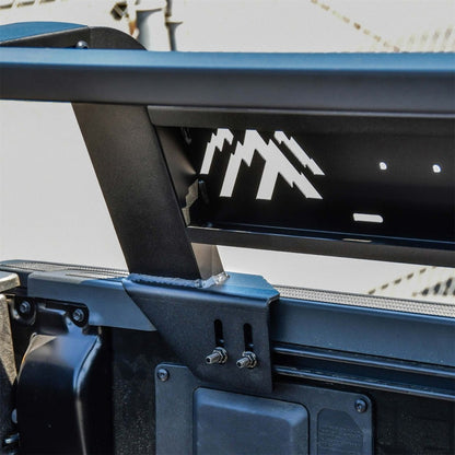 Westin 05-21 Toyota Tacoma Overland Cargo Rack Base - Textured Black 51-20015 51-20015 Photo - Mounted