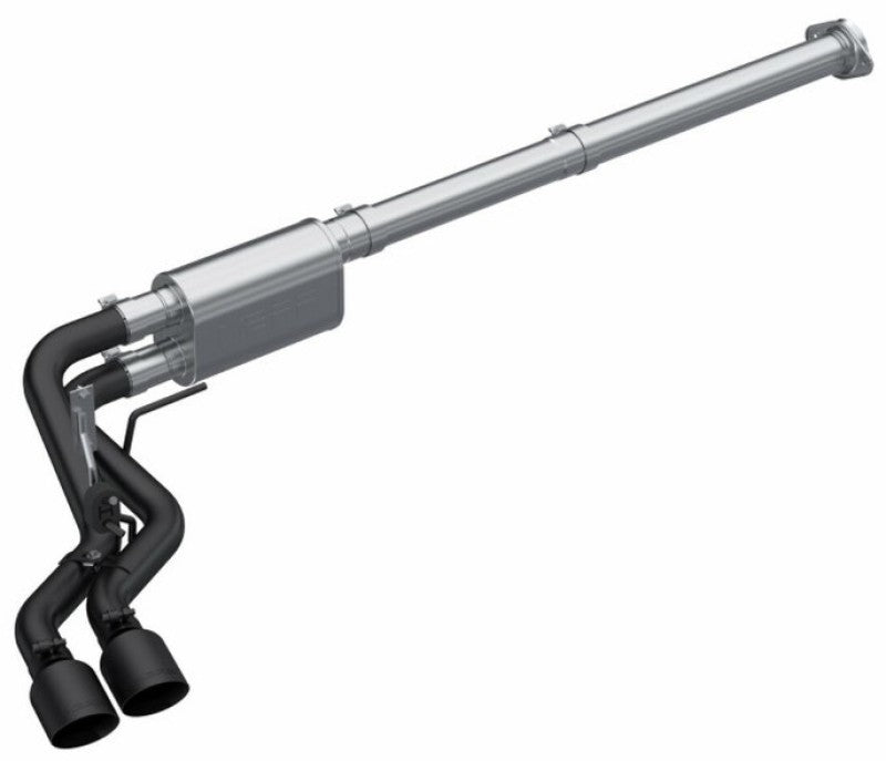 MBRP 2021 Ford F-150 2.7L EcoBoost / 3.5L EcoBoost / 5.0L 3in Cat Back Single Side Exit Black S5217BLK S5217BLK User 1