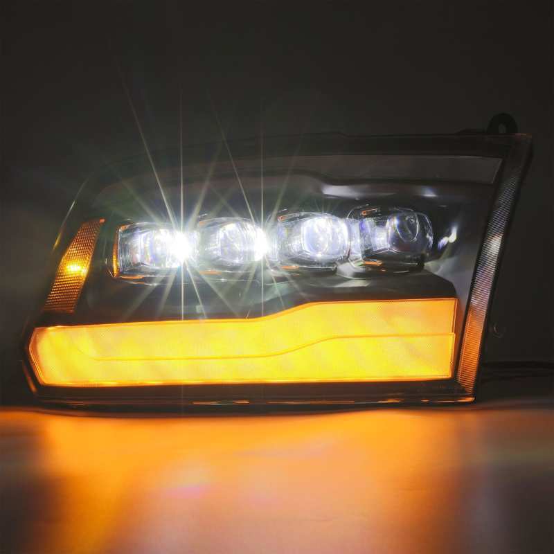 AlphaRex 09-18 Dodge Ram 1500HD NOVA LED Projector Headlights Plank Style Design Chrome w/DRL 880591 880591 User 2