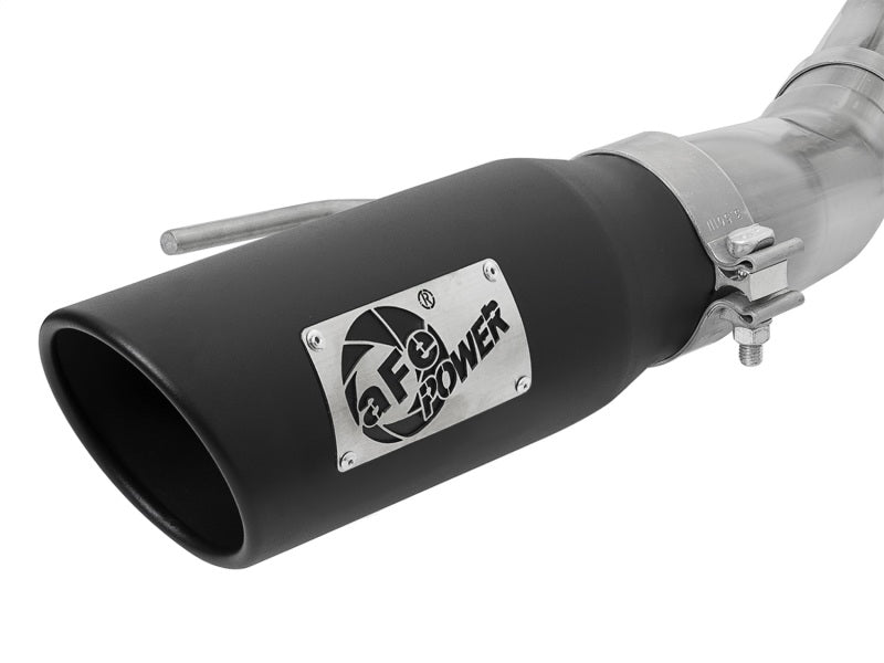 aFe Rebel Series Cat-Back Exhaust System w/ Black Tip Ford F-150 Raptor 17 49-33094-B Photo - Unmounted