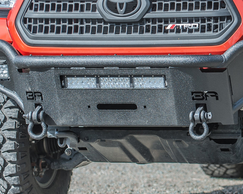 Body Armor 4x4 2016+ Toyota Tacoma Desert Series Front Winch Bumper TC-19337 TC-19337 Photo - lifestyle view