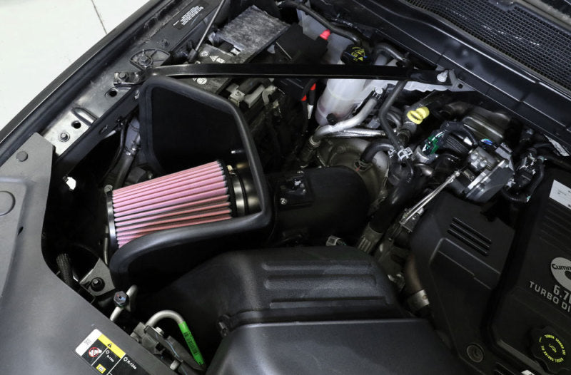K&N Engineering K&N 19-20 Ram 2500/3500 L6-6.7L Diesel Aircharger Performance Intake 63-1583 63-1583 Photo - Mounted