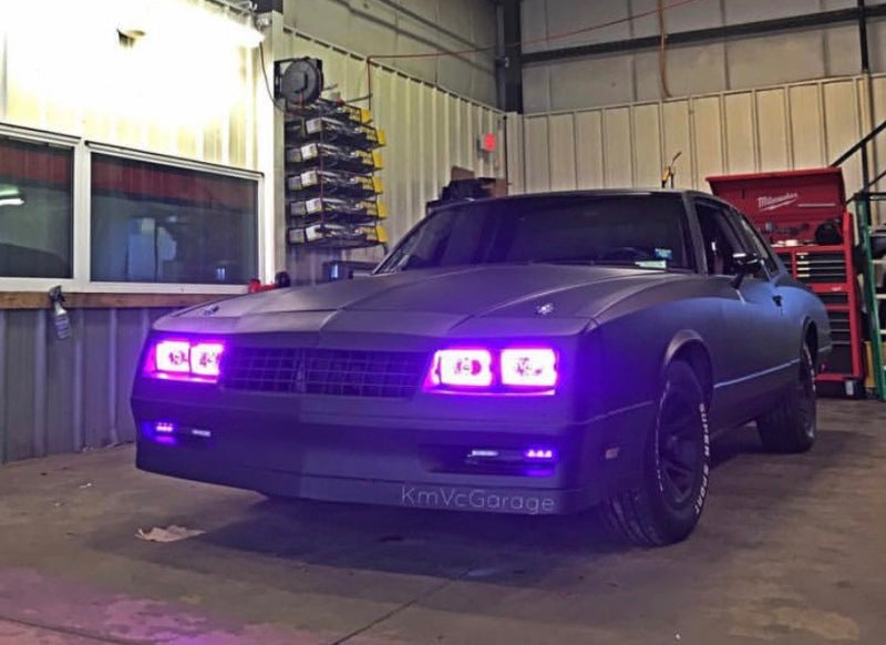 ORACLE Lighting Oracle Pre-Installed Lights 4x6 IN. Sealed Beam - ColorSHIFT Halo 6909-333 6909-333 Photo - Mounted