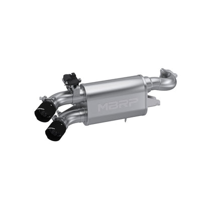 MBRP 20-22 Polaris RZR Pro XP 2.5in Slip-On Active Exhaust Dual Out AT-9524AS AT-9524AS Photo - Primary