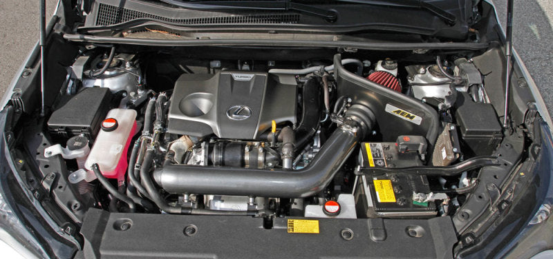 AEM Induction AEM 15-16 Lexus NX200T L4-2.0L AEM Cold Air Intake System 21-787C 21-787C Photo - Mounted