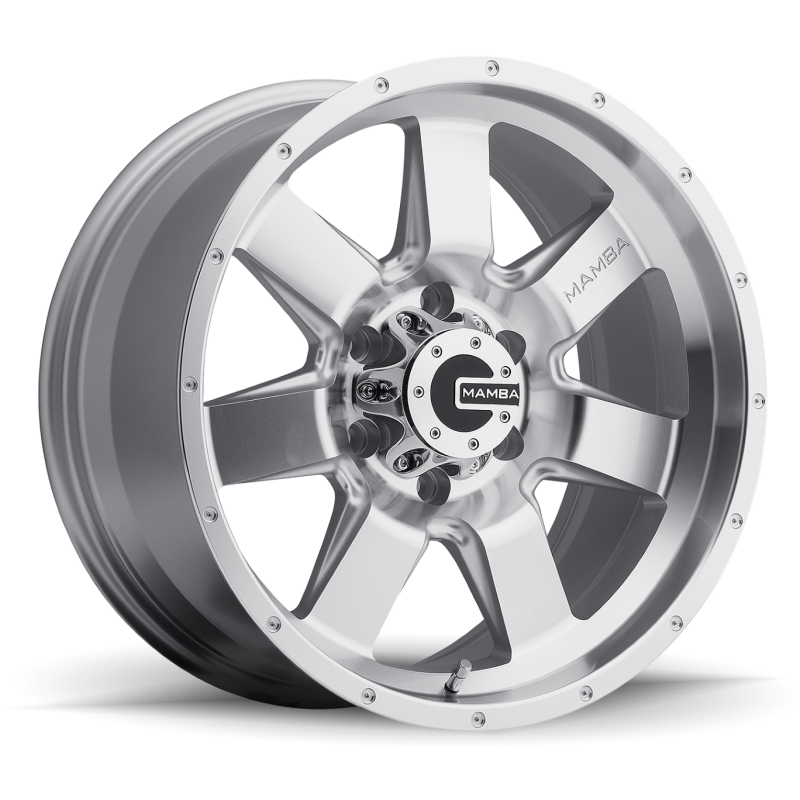 Mamba M14 Wheel Machined Face Silver / Drill Holes 20x9 +12 6x139.7 M14298312S User 1